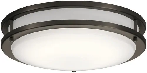 Miniatura 6 de Kichler Lighting Avon - Montaje empotrado LED de 24" con acrílico en níquel cepillado