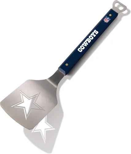 Miniatura 21 de YouTheFan NFL Sportula (espátula) de acero inoxidable de 18 pulgadas con abrebotellas