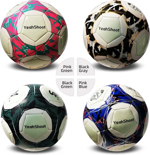 Miniatura 7 de Balón de fútbol que brilla en la oscuridad tamaño 5 con bomba de luz para adolescentes y adultos, regalos de fútbol