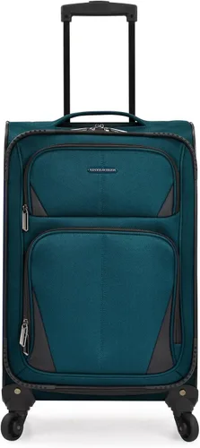 U.S. Traveler Aviron Bay - Equipaje extensible con ruedas giratorias, Color verde azulado.), US08125E23