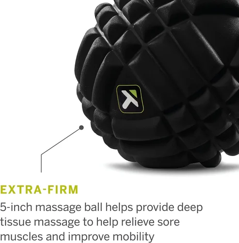 Miniatura 2 de TRIGGERPOINT Performance Grid X - Pelota de masaje para masaje de tejido profundo y recuperación de ejercicios, color negro