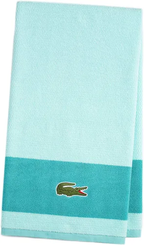 Miniatura 8 de Lacoste Match - Toalla de baño, 100% algodón, 600 GSM, 30 x 52 pulgadas, acantilado