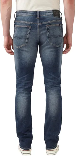 Miniatura 3 de Buffalo David Bitton pantalones vaqueros elásticos delgados para hombre