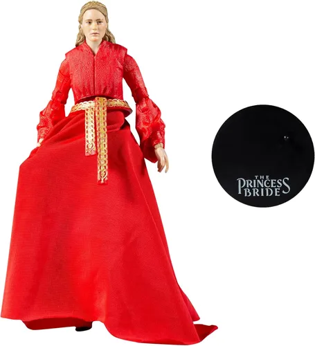 Miniatura 6 de McFarlane Toys The Princess Bride Princess Buttercup in Red Dress - Figura de acción de 7 pulgadas con accesorio