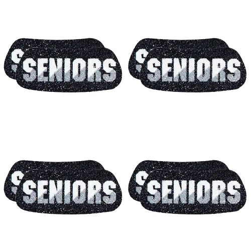 Miniatura 3 de Anderson's Seniors EyeBlacks, 12 pares por paquete, espíritu escolar, equipo de espíritu (personas mayores degradadas), equipo para fanáticos
