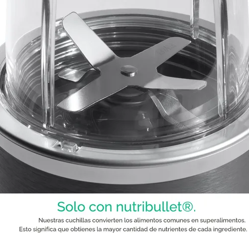 Miniatura 4 de Nutribullet Extractor de nutrientes 600W, 6 piezas Gris-oscuro