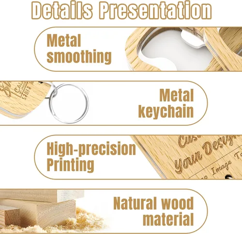 Miniatura 3 de 15 llaveros de madera personalizados para abrebotellas de cerveza, grabado con láser, cualquier logotipo de texto para bares, familiares, recuerdos