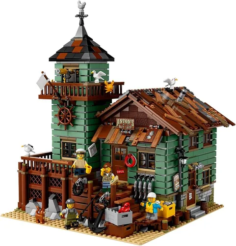 LEGO Ideas Old Fishing Store (21310) - Juguete de construcción y regalo popular para los fanáticos de LEGO Sets y el aire libre (2049 piezas)
