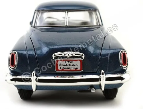 Miniatura 4 de Road Signature 92478bl 1950 Studebaker Champion Blue 1-18 modelo de coche fundido a troquel
