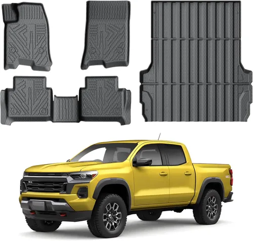 Miniatura 32 de KUST Alfombrillas y tapete de carga para maletero para Toyota RAV4 2019-2025, forro de carga para maletero trasero para todo tipo de clima