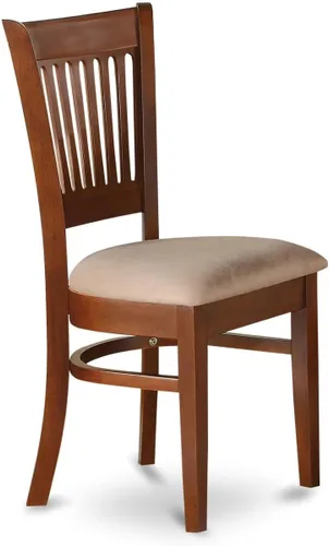 Miniatura 4 de East West Furniture Vancouver - Sillas de comedor de tela de 37 pulgadas en color espresso (juego de 2)