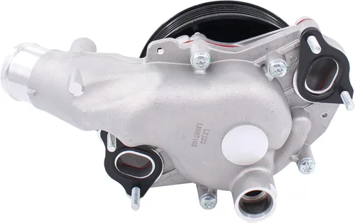 Miniatura 6 de NewYall Kit de bomba de agua y termostato para motor con pernos Juntas Conector 5.0L para Jaguar FType XJR XF XFR XK XKR XFR-S XKR-S XJ Land Rover