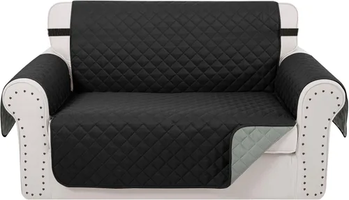 Miniatura 16 de Fundas para silla reclinable, reversible, funda de sofá para mascotas, protector de muebles para niños perezosos