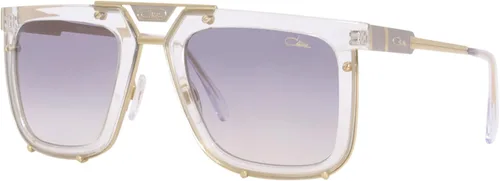 Cazal Legends 648 003 Gafas de sol para hombre bañadas en orotransparentegris grad. 2.205 in, lente-56 puente-25 B-46 ED-60 templo-147, Chapado en