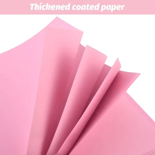 Miniatura 5 de GOTIDEAL Álbum de recortes de 12 x 12 pulgadas con 10 marcadores metálicos, 80 páginas de papel artesanal para bodas y aniversarios, álbum de fotos
