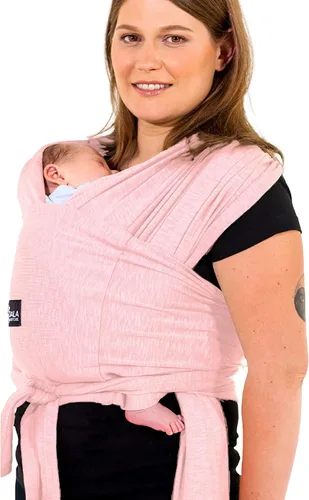 Miniatura 15 de Koala Babycare Portabebés Envolvente para Bebé, Fácil de Usar Como una Camiseta - Portabebés Original para Recién Nacido hasta Niño Pequeño - Gris
