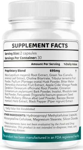 Miniatura 7 de Healthy Flow Cleanse Cápsulas – Píldoras oficiales HealthyFlow Cleanse Daily Premium Support HealthyFlowCleanse fórmula digestiva natural
