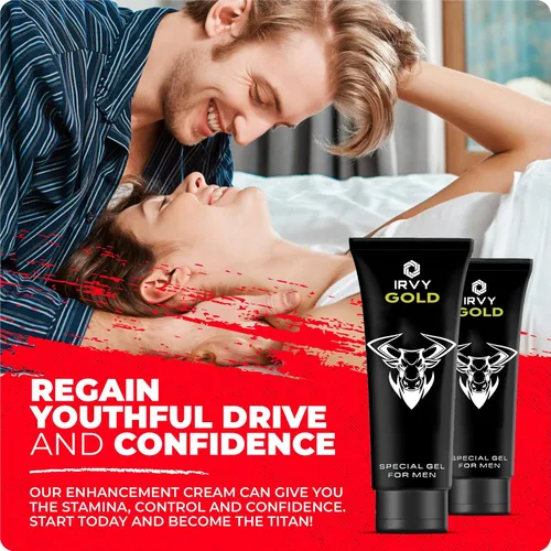 Miniatura 4 de Irvy Gel de masaje crema hidratante para hombres 50ML 1.7fl.oz Power Enlarge Gel Energía Aceite esencial para hombres Retraso Rendimiento Aumentar