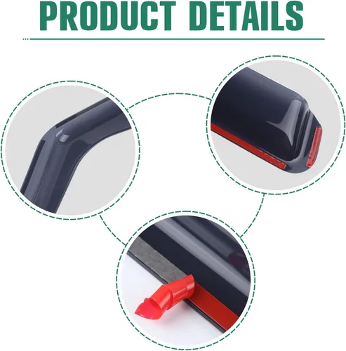 Miniatura 2 de 4 protectores de lluvia extra duraderos en el canal para Chevrolet Equinox 2025 2026 (no para EV), deflectores de ventana, viseras de ventana