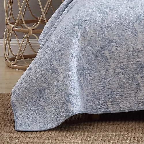 Miniatura 5 de Tommy Bahama - Juego de edredón tamaño Queen, decoración reversible de algodón para dormitorio con fundas a juego, ropa de cama costera con reverso