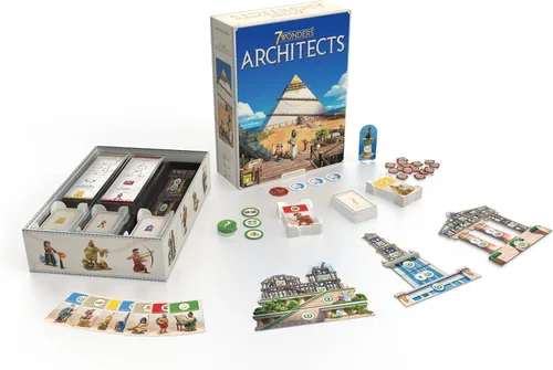 Miniatura 5 de Asmodee 7 Wonders Architects - Da forma a la historia con tus ingeniosas maravillas, juego de estrategia de civilización para niños y adultos, a