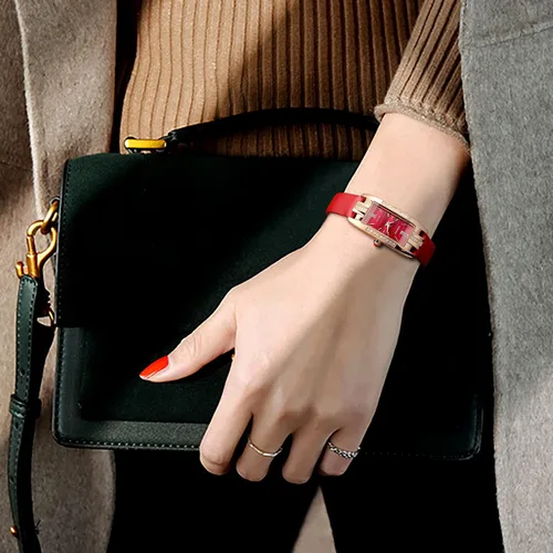Miniatura 6 de ROCOSJEWE Watches for Women Japanese Quartz Analog Ladies Wrist Watch Leather Strap Elegant Waterproof Dress Watch Diamond RJ209S