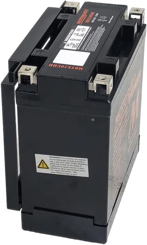 Miniatura 3 de Motobatt Batería de motocicleta MBTX20U/HD 12V 21Ah Sustituye a 12N16-3A