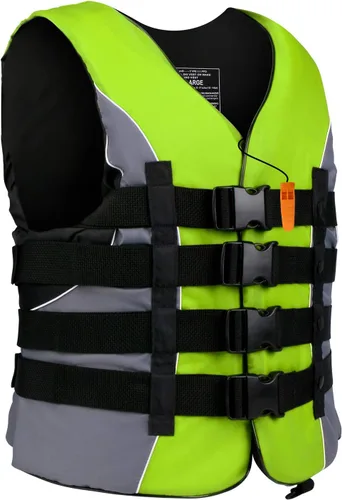 Miniatura 11 de XGEAR Chaleco salvavidas para deportes acuáticos para adultos USCG Negro