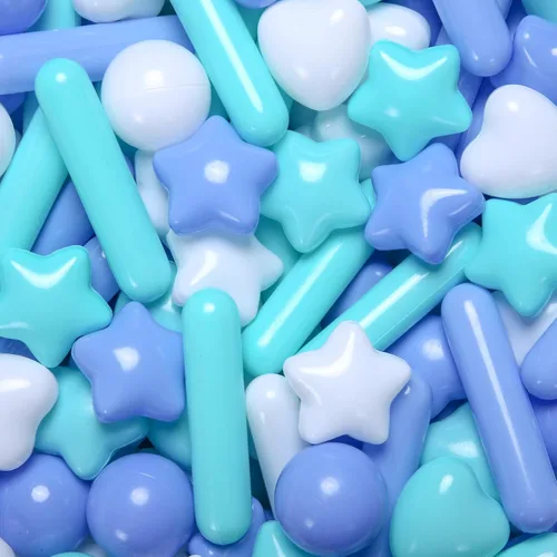 Miniatura 11 de Bolas para piscina de bolas STARBOLO para niños pequeños - 200 bolas coloridas para piscina de bolas a prueba de aplastamiento, bolas de plástico