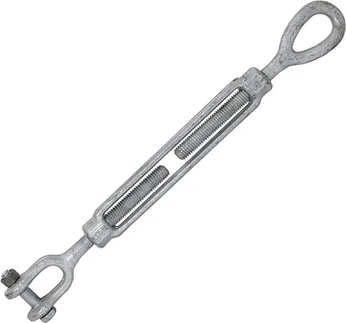 Jones Sports Kit de cables X-Heavy Duty para interiores y exteriores, para béisbol y sóftbol, jaula de bateo, red con tensores de 1/2 pulgada,