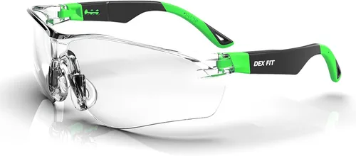 Miniatura 13 de DEX FIT Gafas de seguridad SG210N – Antivaho y resistentes a los arañazos Z87.1 protección ocular, patillas ajustables y agarre antideslizante