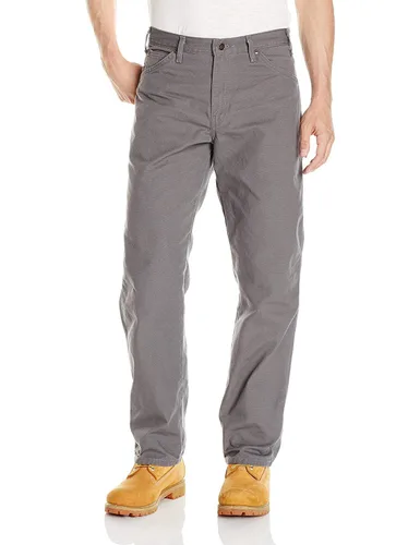 Miniatura 19 de Dickies Jeans de carpintero para hombre, ajuste relajado, pierna recta, Negro, 30 x 30