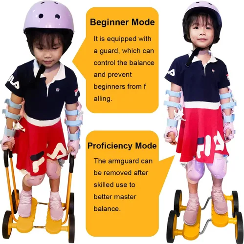 Miniatura 2 de Bicicleta de pedal de equilibrio para niños, vehículo de entrenamiento Hoverbard, scooter de ejercicio de equilibrio de confianza en uno mismo