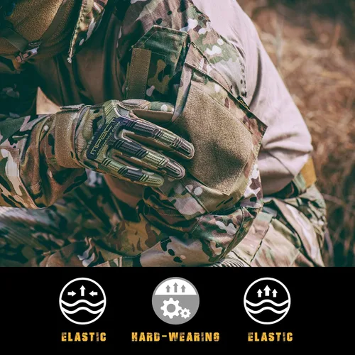 Miniatura 4 de YEVHEV Conjunto de ropa militar de combate G3, ropa táctica de camuflaje, uniforme de caza, equipo de paintball con rodilleras para hombres