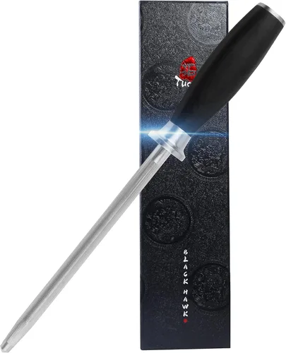 Miniatura 15 de TUO Black Hawk - Cuchillo de filete de 6 pulgadas para recortar grasa de carne, desollado de ciervos, mango de espiga completa, acero alemán de alto