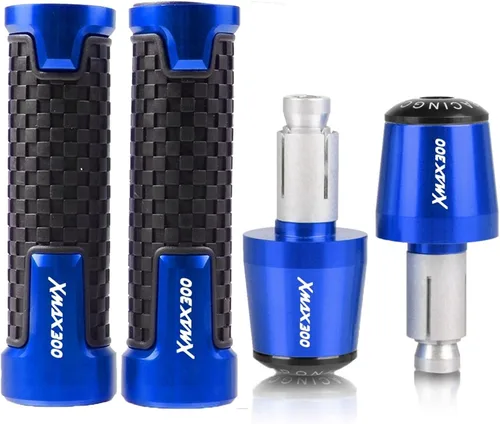 Miniatura 22 de Motorcycle for Y&AMAHA XMAX300 All Years Xmax 300 2017 2018 2019 2020 2021 Motorcycle 7/8'' 22mm Hand Handle Grips Handlebar Grip Ends Plug