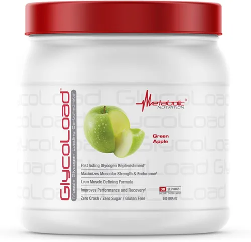 Miniatura 9 de Metabolic Nutrition, Glycoload, 100% micronizado cíclico racimo dextrina carbohidrato en polvo, glucógeno muscular carga de carbohidratos, Limonada