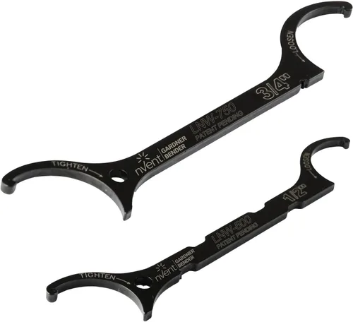 Gardner Bender LNW-KIT Kit de Llaves para Contratuercas, ½ y ¾ Pulgadas, Aflojar/Aprietar contratuercas, Construcción de Acero se ajusta a