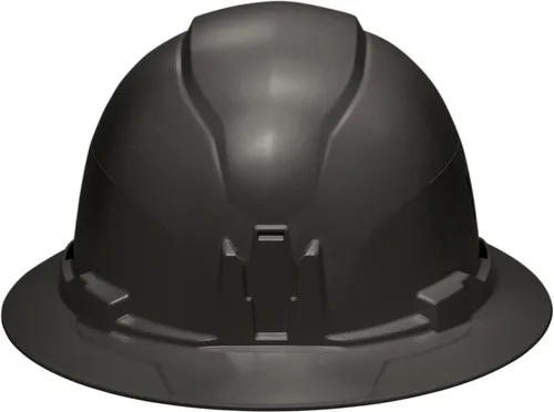 Miniatura 6 de Klein Tools Hard Hat, Vented, Full Brim Style, Padded, Self-Wicking Odor-Resistant Sweatband, Black