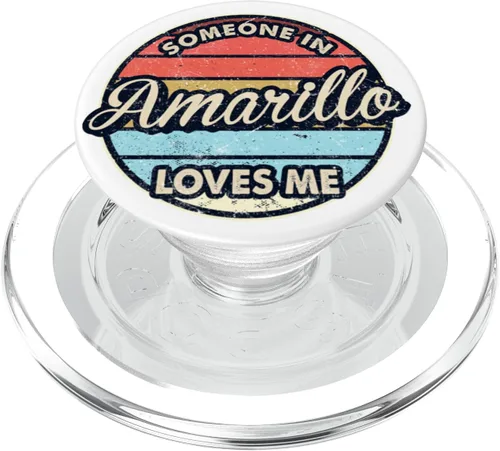 Miniatura 7 de Someone In Amarillo Loves Me City US USA PopSockets Adhesive PopGrip