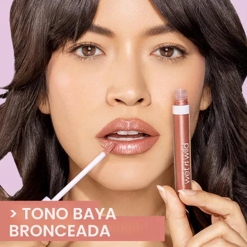 Miniatura 5 de Wet n Wild MegaSlicks Brillo labial, ultrabrillante, enriquecido con vitamina E, ultrabrillo de alto brillo hidratante, sin crueldad y vegano - My