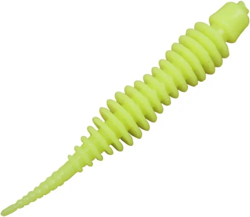 Miniatura 6 de Sosoport Top Water Fishing - 4 cebo de señuelo en espiral realista suave para agua dulce, forma en espiral, ideal para lubina de carpa