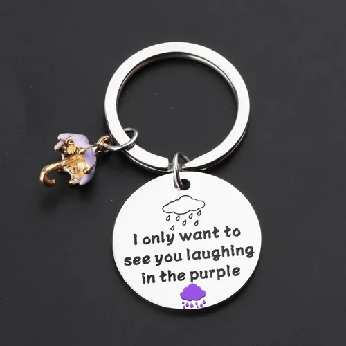 Miniatura 2 de BLEOUK Singer Keychain Singer Fans Jewelry Music Song Lyrics Inspired Keychain
