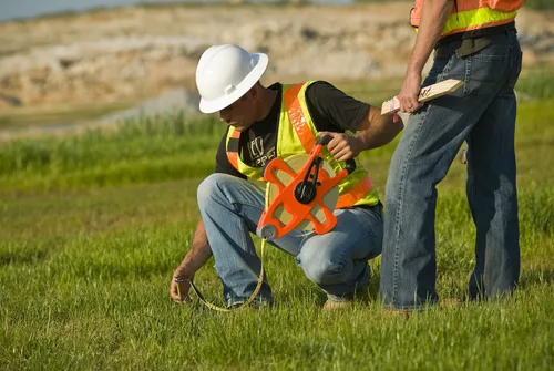 Miniatura 4 de Lufkin FE200D 1/2" x 200' Cinta métrica de ingeniero de fibra de vidrio Hi-Viz® naranja, 1