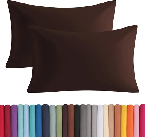 Miniatura 39 de BEDSUM Funda de almohada de microfibra para el cuerpo, suave, resistente a las arrugas y de fácil cuidado con cierre de sobre para adultos y mujeres