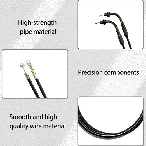 Cable del acelerador para Harley Sportster XL883 XL1200 Sportster 1200 883 Custom Sport Anniversary Low Nightster Roadster (43.3 in)