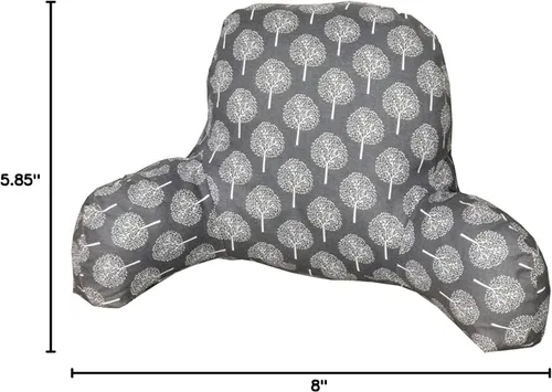 Miniatura 9 de Almohada de lectura con brazos Soporte de espalda para sentarse en la cama/sofá cuello, lumbar y cojín de apoyo de espalda baja coxis