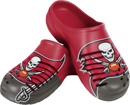 Miniatura 76 de FOCO - Sandalias de agua de jardín con logotipo de equipo de la NFL, para hombre, pantuflas, zuecos