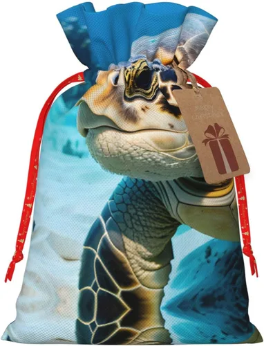 Miniatura 11 de MDATT Bolsas de regalo con cordón de playa y mar, bolsas de regalo de 5 x 7 pulgadas para bodas, Navidad, cumpleaños, decoración de Halloween