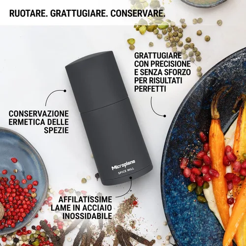 Miniatura 4 de Microplane Spicemill Gris Oscuro